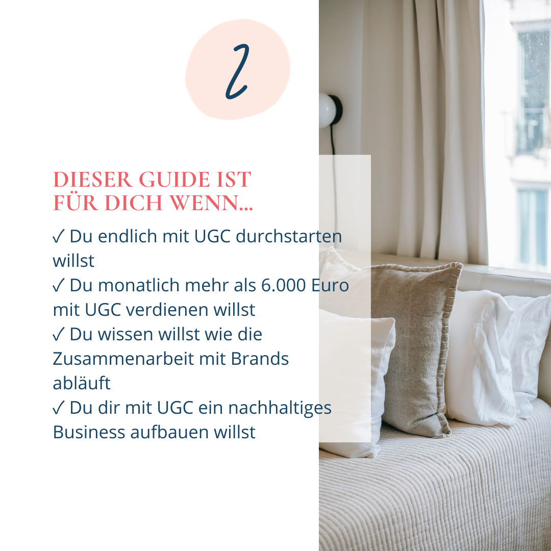 UGC Beginner Guide - Starte dein UGC Business
